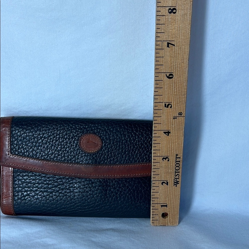 Dooney & Bourke Black and Brown Leather Accessory - Picture 5 of 11
